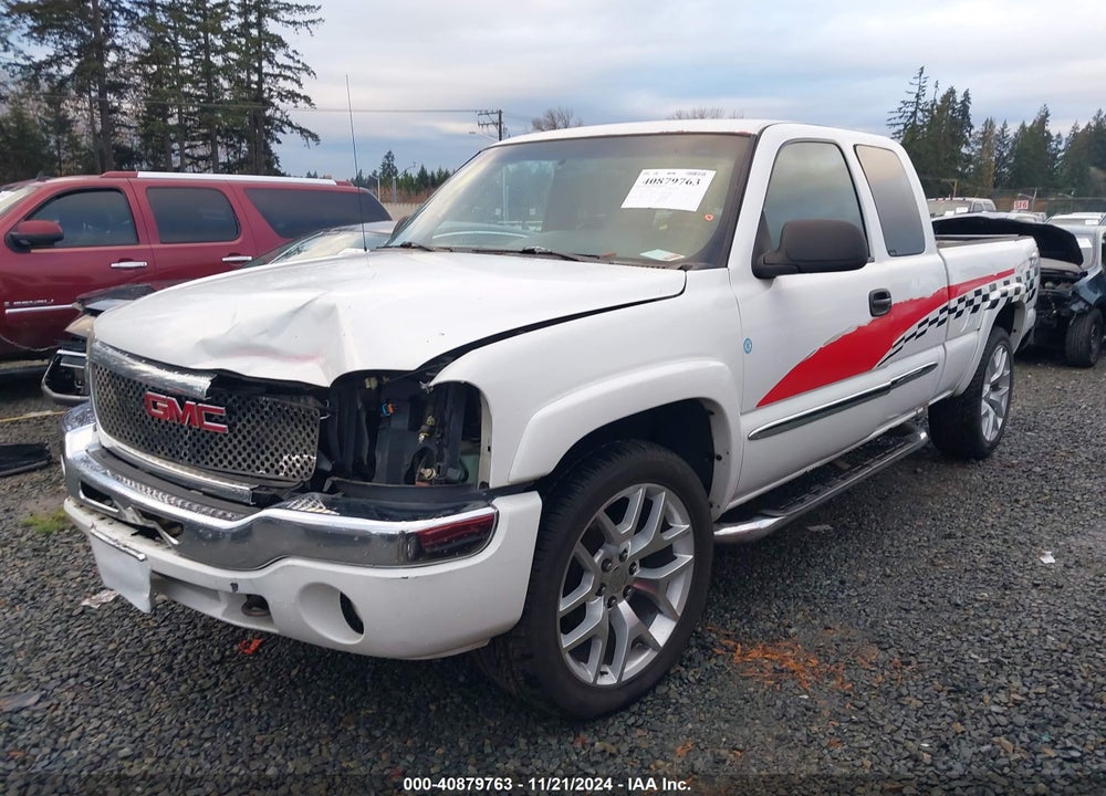2005 GMC SIERRA 1500 SLE VIN: 1GTEK19Z15Z102790