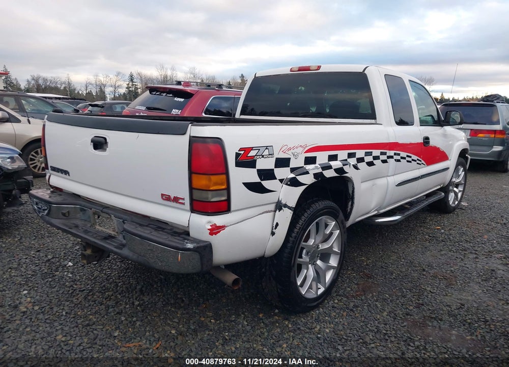 2005 GMC SIERRA 1500 SLE VIN: 1GTEK19Z15Z102790