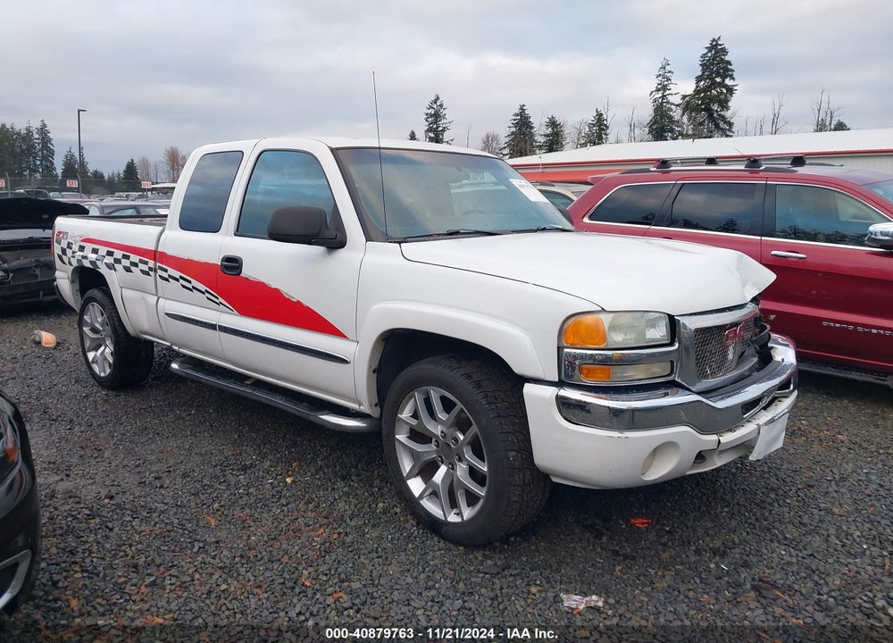 2005 GMC SIERRA 1500 SLE VIN: 1GTEK19Z15Z102790