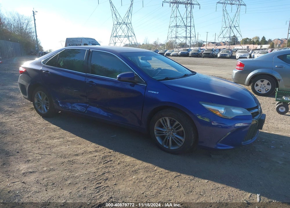 2015 TOYOTA CAMRY HYBRID SE VIN: 4T1BD1FKXFU147760