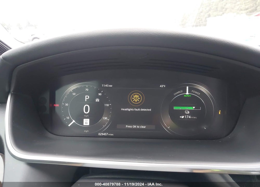 2020 JAGUAR I-PACE HSE EV400 AWD AUTOMATIC VIN: SADHD2S15L1F80649