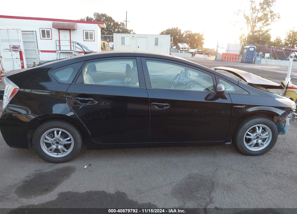 2011 TOYOTA PRIUS THREE VIN: JTDKN3DU9B5343923