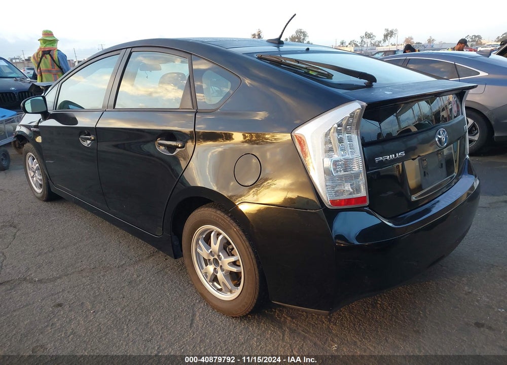 2011 TOYOTA PRIUS THREE VIN: JTDKN3DU9B5343923