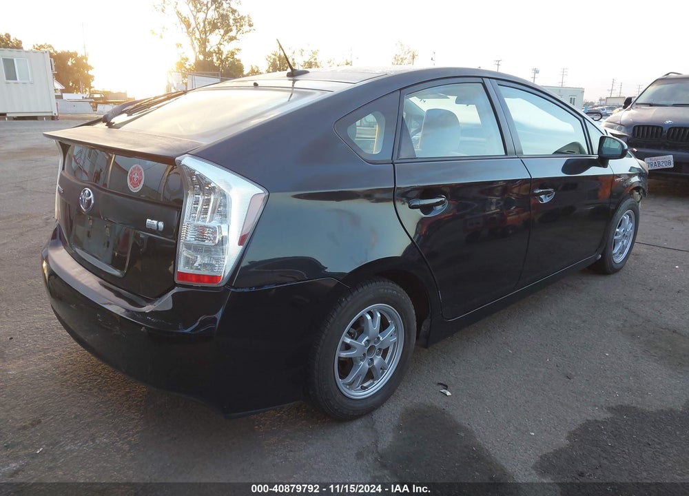 2011 TOYOTA PRIUS THREE VIN: JTDKN3DU9B5343923