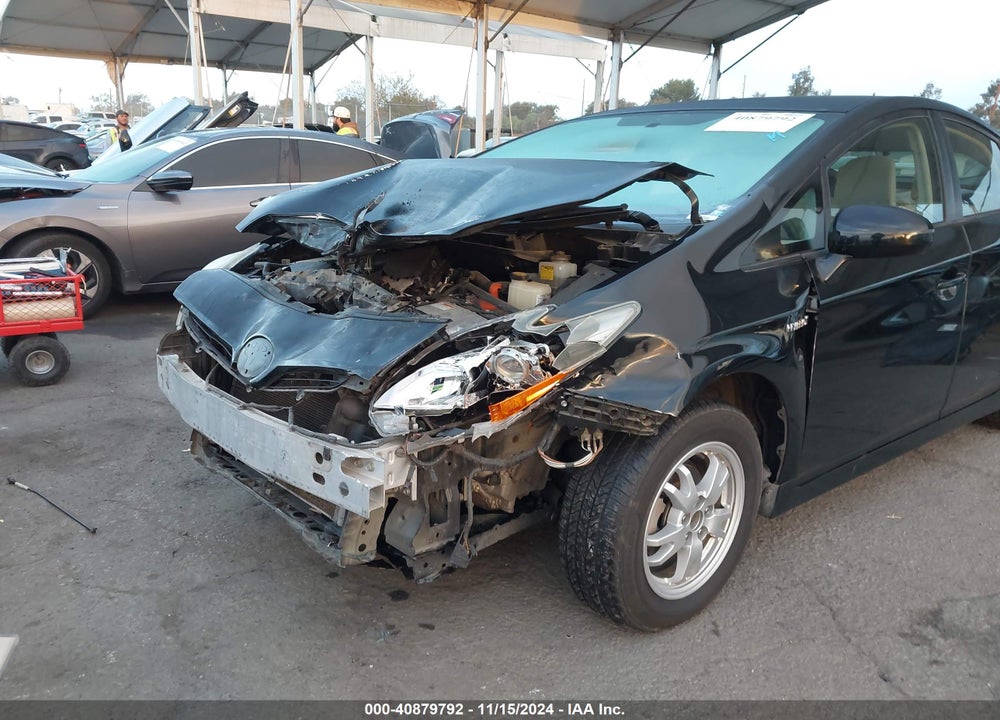 2011 TOYOTA PRIUS THREE VIN: JTDKN3DU9B5343923