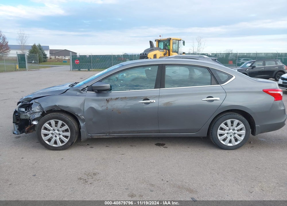 2017 NISSAN SENTRA SV VIN: 3N1AB7AP7HL712882
