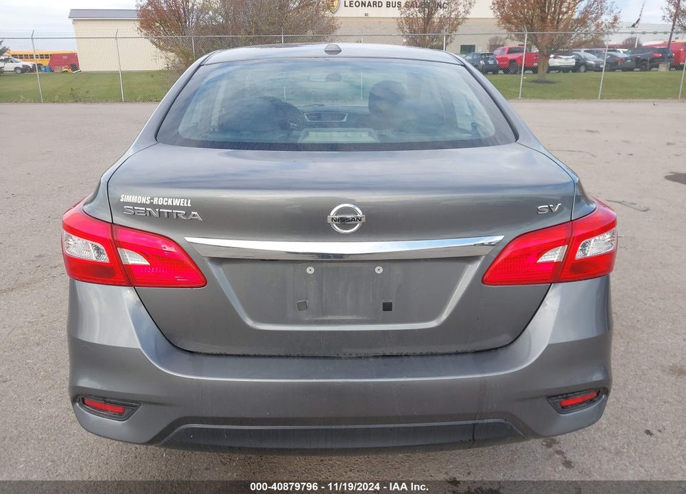2017 NISSAN SENTRA SV VIN: 3N1AB7AP7HL712882