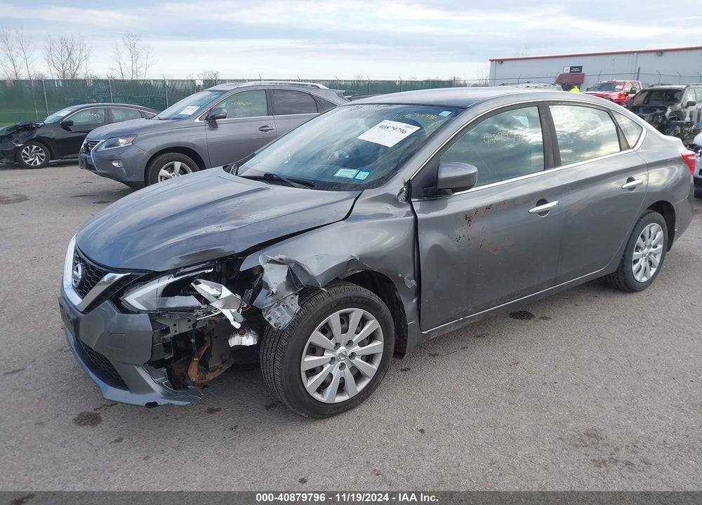 2017 NISSAN SENTRA SV VIN: 3N1AB7AP7HL712882