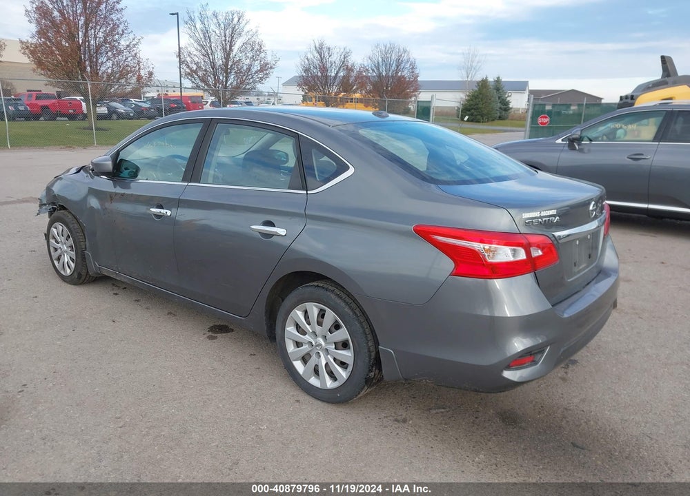 2017 NISSAN SENTRA SV VIN: 3N1AB7AP7HL712882