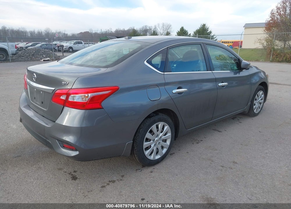 2017 NISSAN SENTRA SV VIN: 3N1AB7AP7HL712882