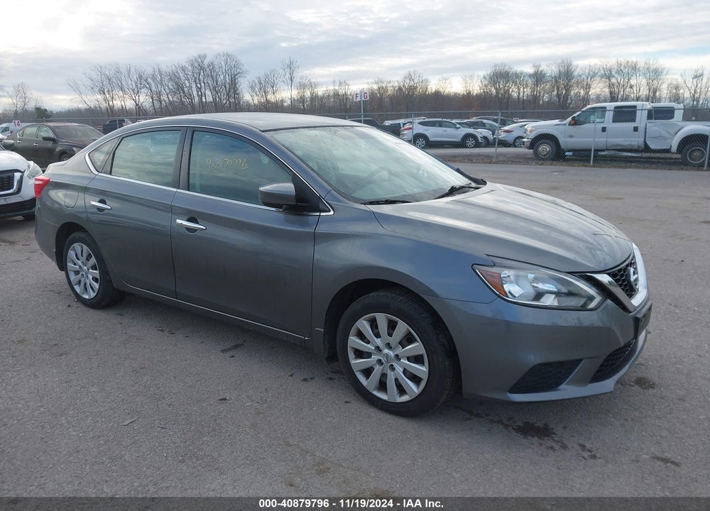 2017 NISSAN SENTRA SV VIN: 3N1AB7AP7HL712882