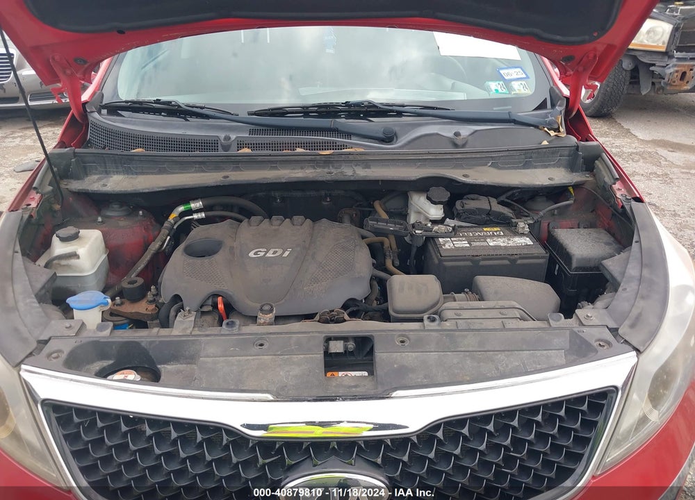 2014 KIA SPORTAGE LX VIN: KNDPB3AC8E7607622