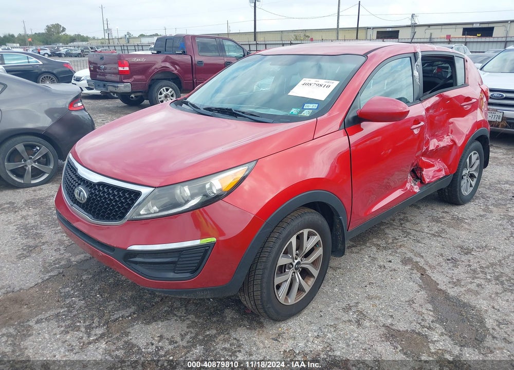 2014 KIA SPORTAGE LX VIN: KNDPB3AC8E7607622