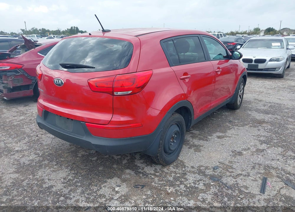2014 KIA SPORTAGE LX VIN: KNDPB3AC8E7607622
