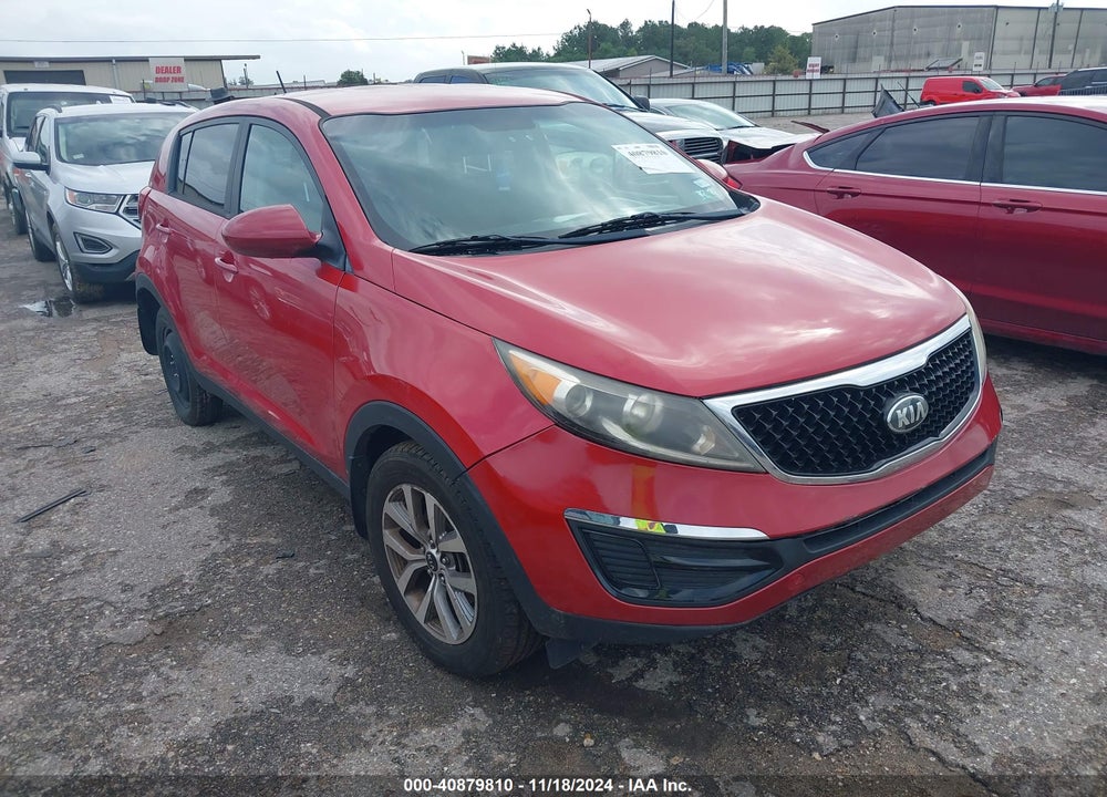 2014 KIA SPORTAGE LX VIN: KNDPB3AC8E7607622