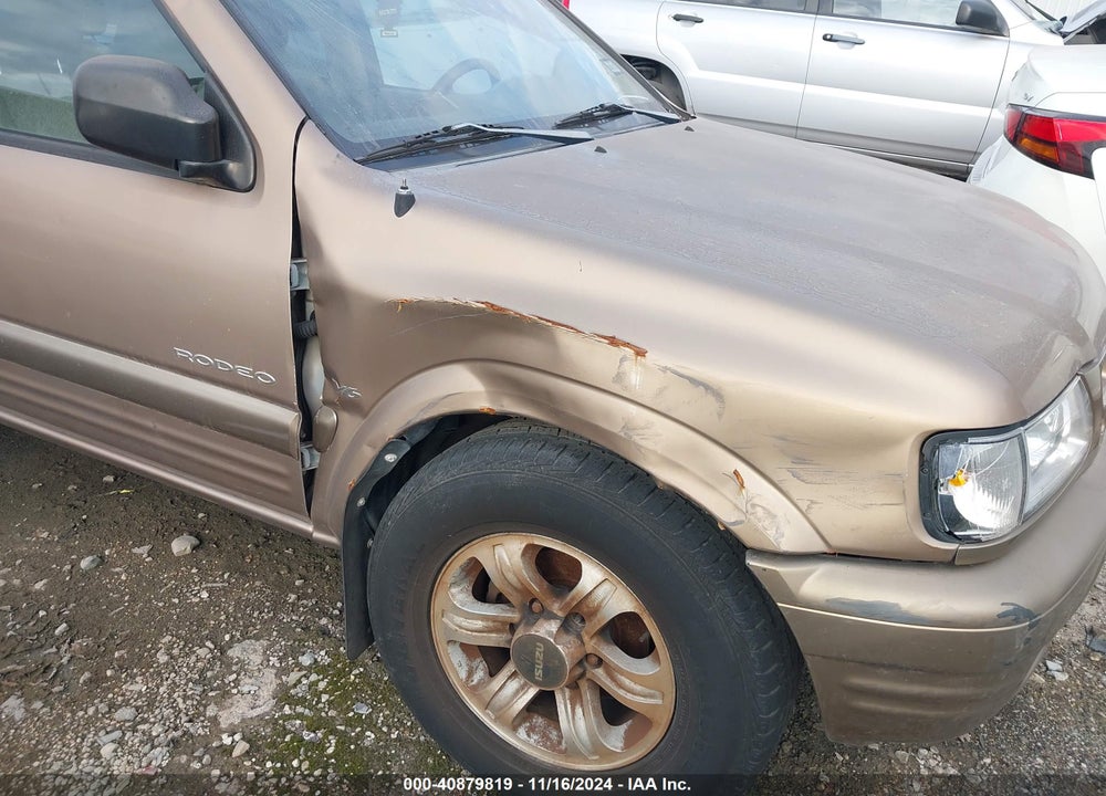 2001 ISUZU RODEO LS 3.2L V6/LSE 3.2L V6/S 3.2L V6 VIN: 4S2CK58W814311817
