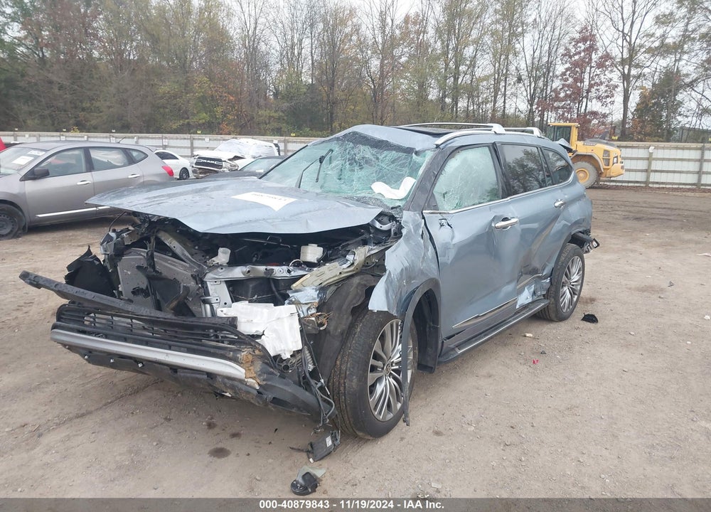 2021 TOYOTA HIGHLANDER PLATINUM VIN: 5TDFZRBH1MS158499