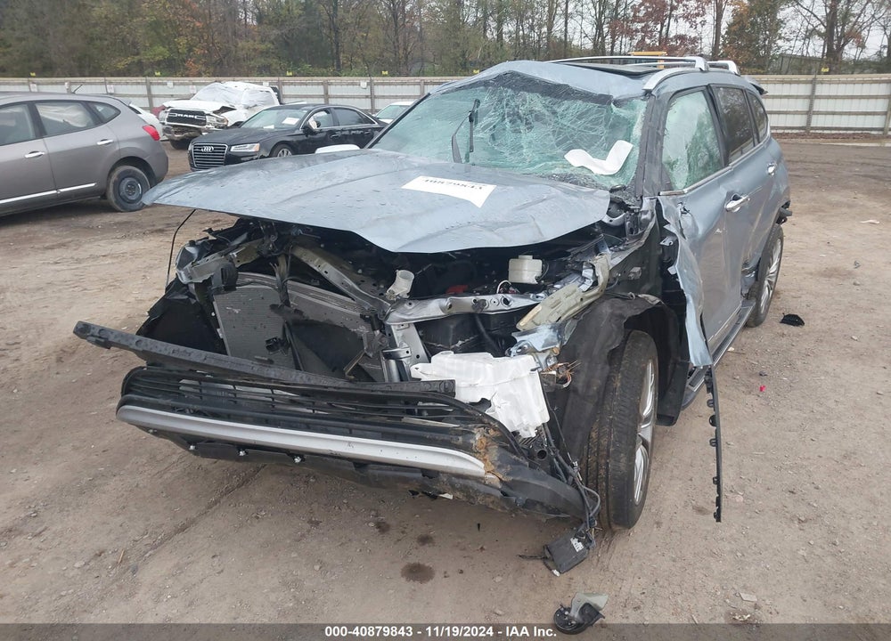 2021 TOYOTA HIGHLANDER PLATINUM VIN: 5TDFZRBH1MS158499