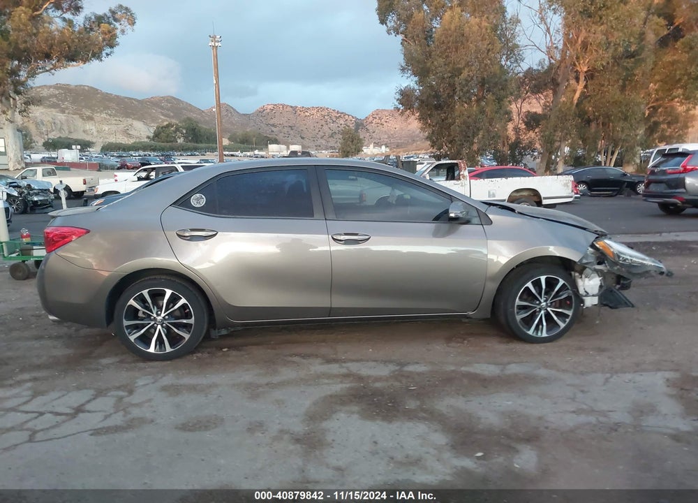 2017 TOYOTA COROLLA SE VIN: 2T1BURHE0HC758617