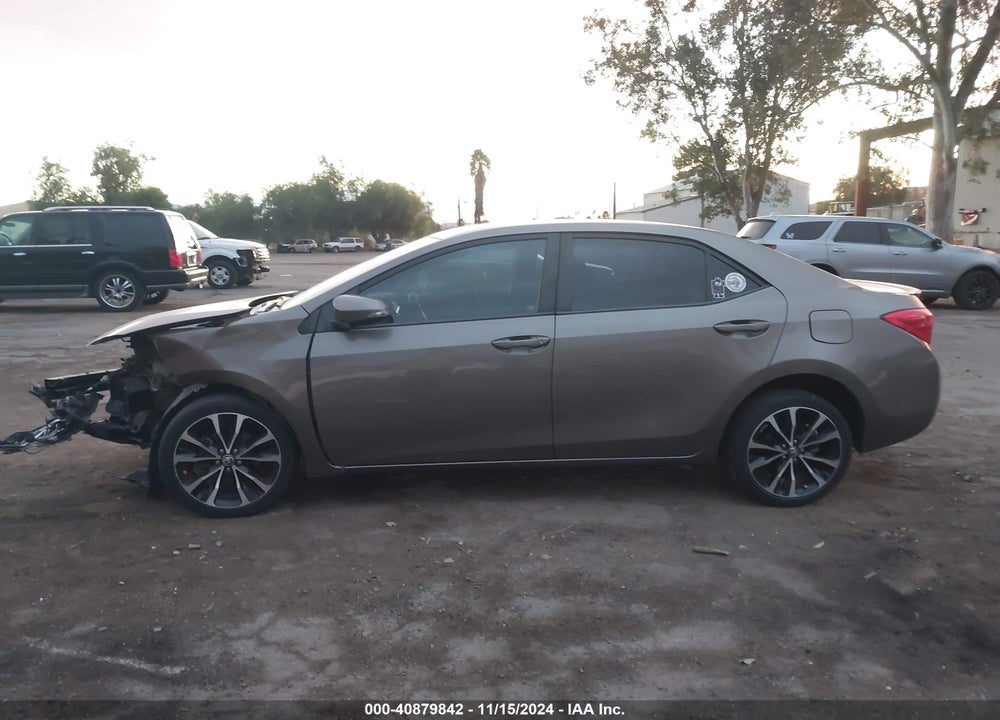 2017 TOYOTA COROLLA SE VIN: 2T1BURHE0HC758617