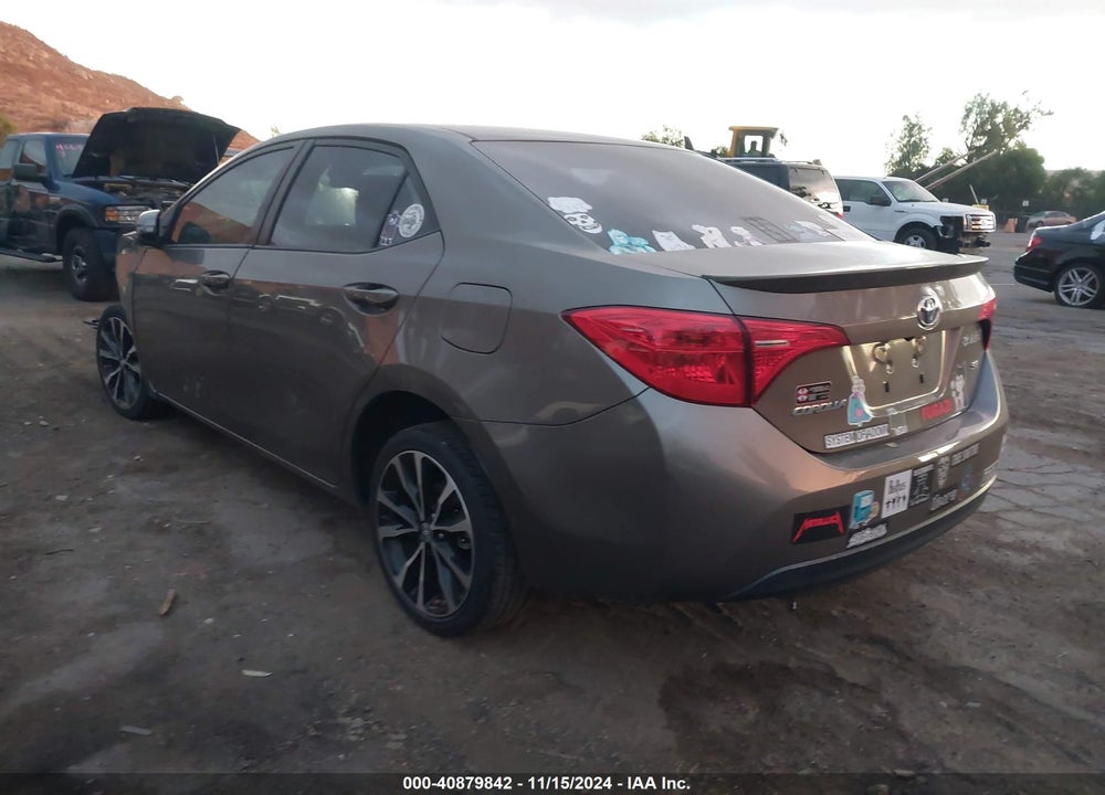 2017 TOYOTA COROLLA SE VIN: 2T1BURHE0HC758617