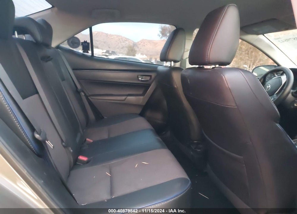 2017 TOYOTA COROLLA SE VIN: 2T1BURHE0HC758617
