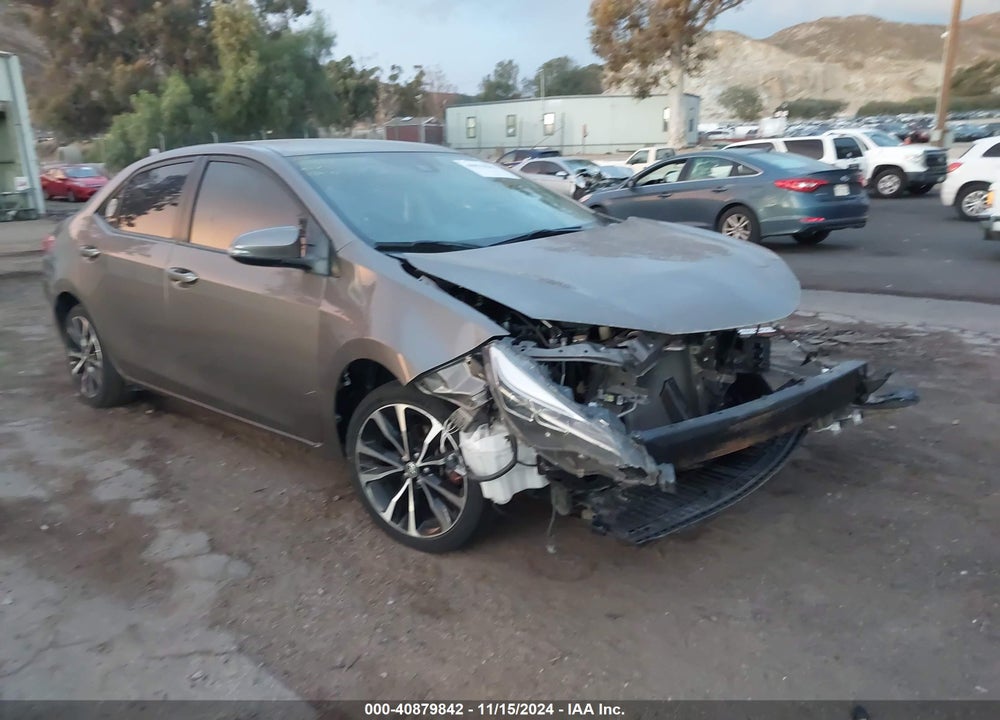 2017 TOYOTA COROLLA SE VIN: 2T1BURHE0HC758617