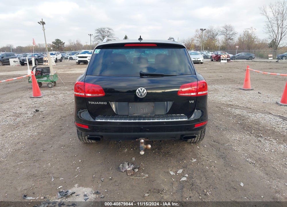 2012 VOLKSWAGEN TOUAREG VR6 LUX VIN: WVGFF9BP9CD003463