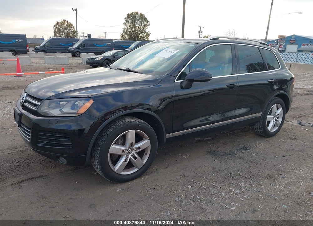 2012 VOLKSWAGEN TOUAREG VR6 LUX VIN: WVGFF9BP9CD003463