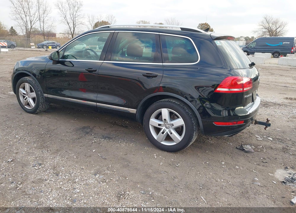 2012 VOLKSWAGEN TOUAREG VR6 LUX VIN: WVGFF9BP9CD003463
