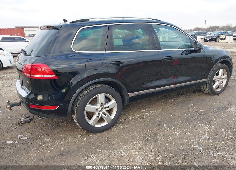 2012 VOLKSWAGEN TOUAREG VR6 LUX VIN: WVGFF9BP9CD003463
