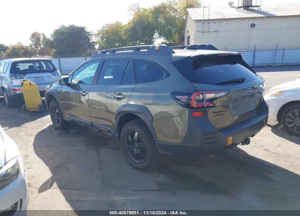 2022 SUBARU OUTBACK WILDERNESS VIN: 4S4BTGSD1N3160303