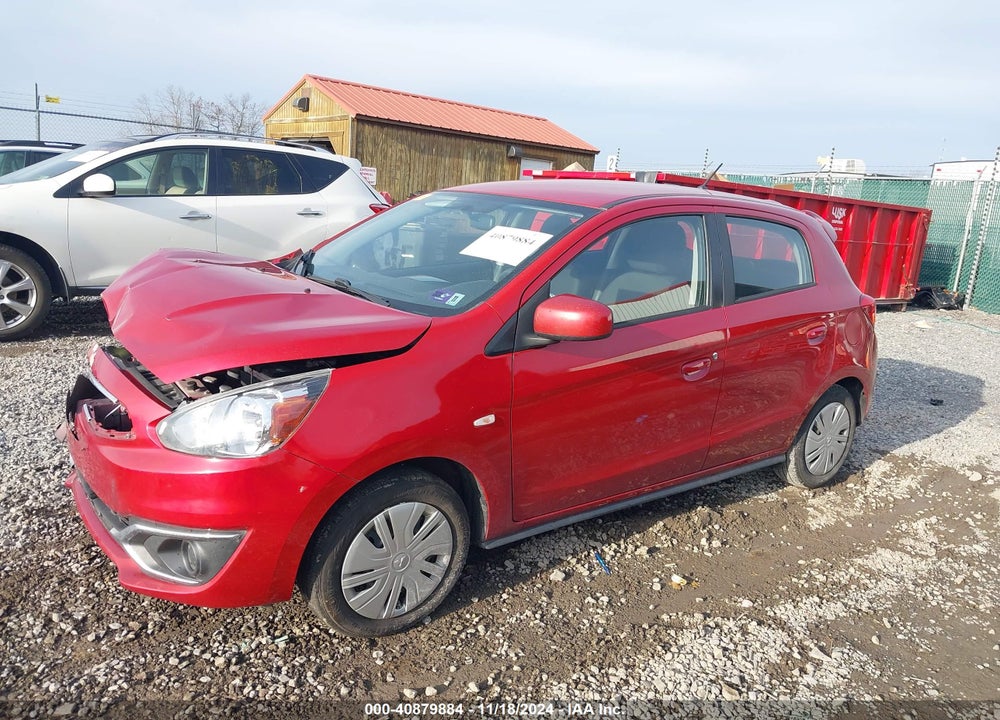 2020 MITSUBISHI MIRAGE ES VIN: ML32A3HJ7LH005242