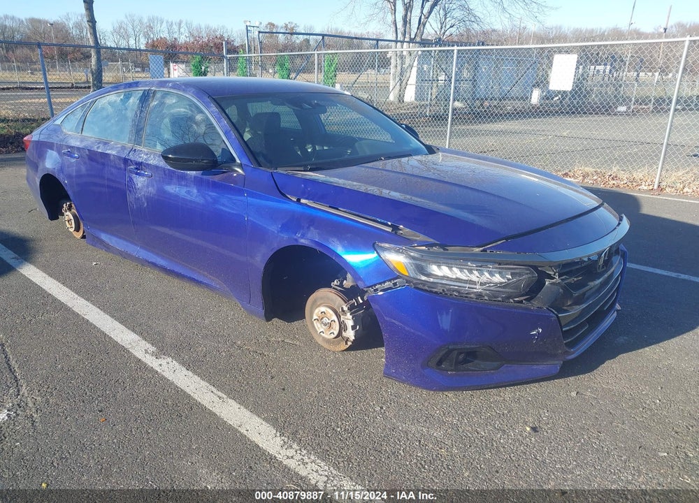 2021 HONDA ACCORD SPORT VIN: 1HGCV1F33MA085746