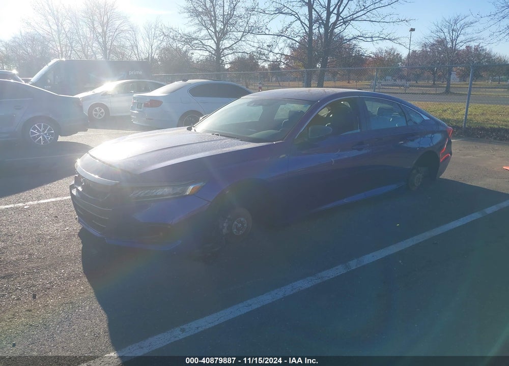 2021 HONDA ACCORD SPORT VIN: 1HGCV1F33MA085746