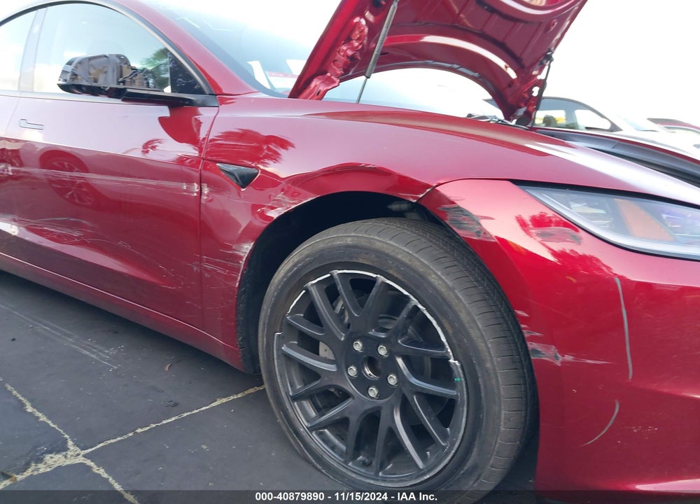 2024 TESLA MODEL 3 REAR-WHEEL DRIVE VIN: 5YJ3E1EA1RF842222