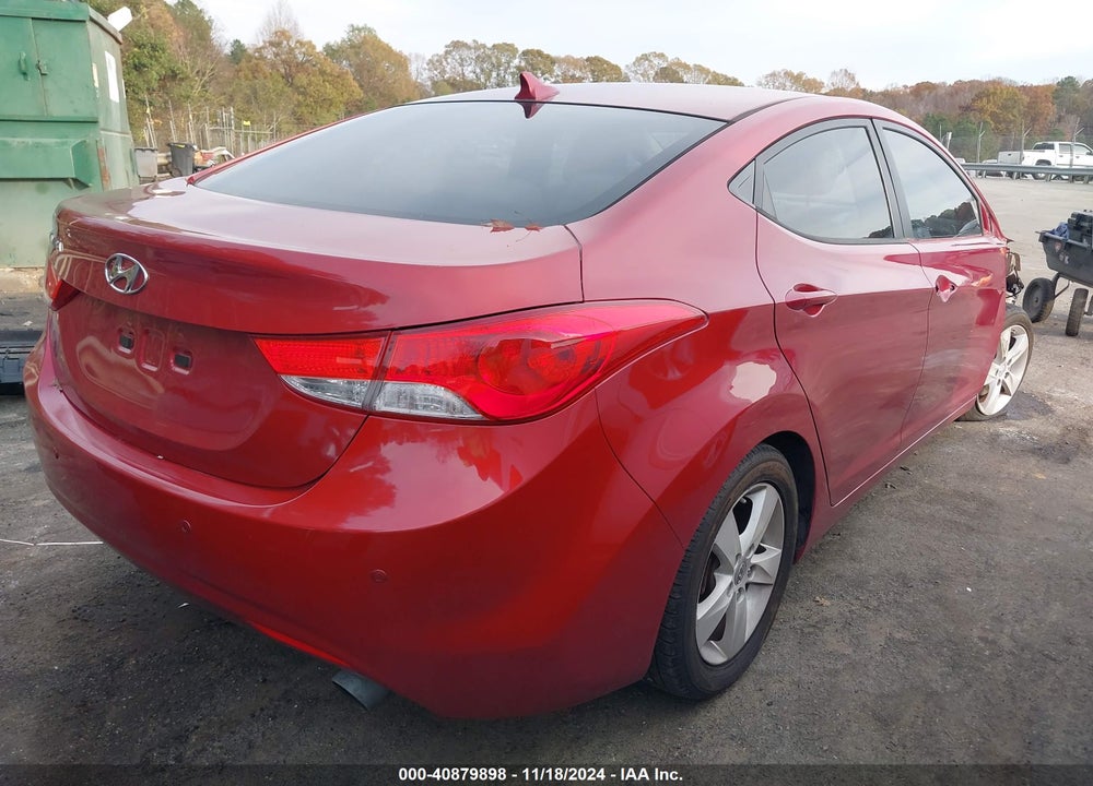 2013 HYUNDAI ELANTRA GLS VIN: KMHDH4AE2DU668887