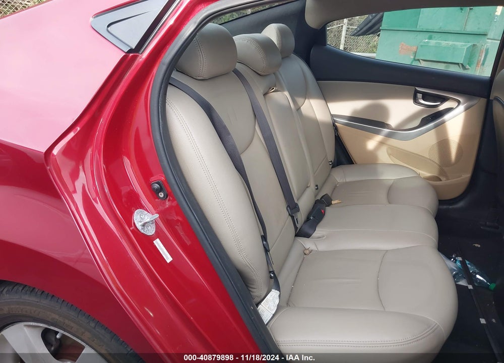 2013 HYUNDAI ELANTRA GLS VIN: KMHDH4AE2DU668887