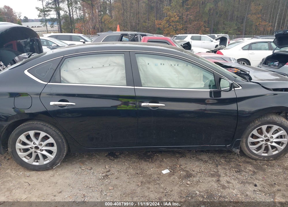 2018 NISSAN SENTRA SV VIN: 3N1AB7APXJL635527
