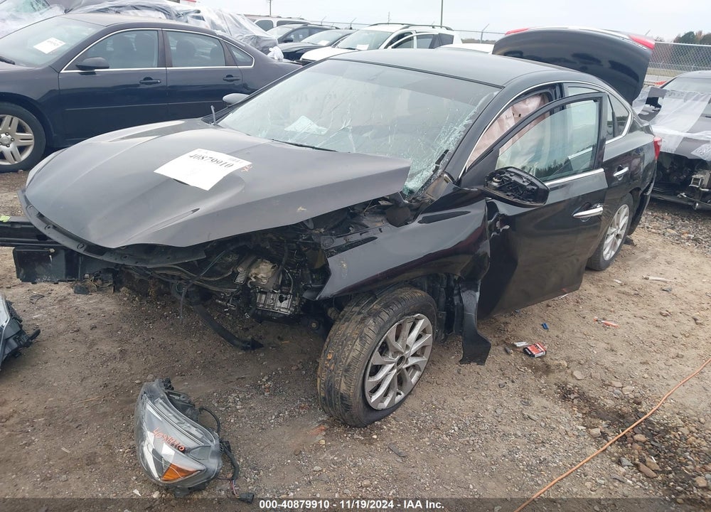 2018 NISSAN SENTRA SV VIN: 3N1AB7APXJL635527