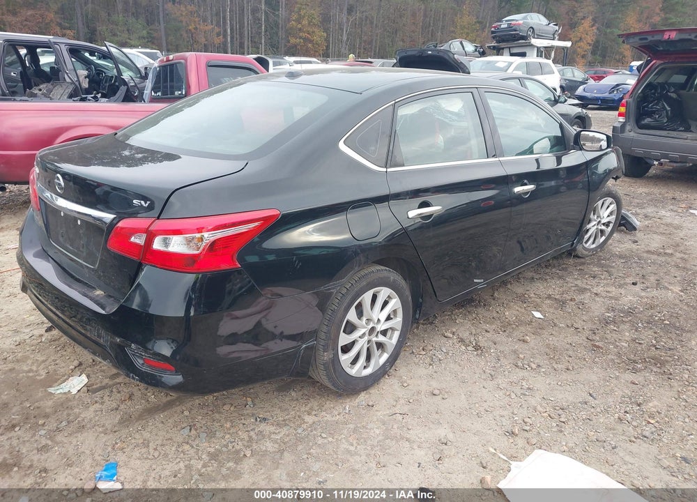2018 NISSAN SENTRA SV VIN: 3N1AB7APXJL635527