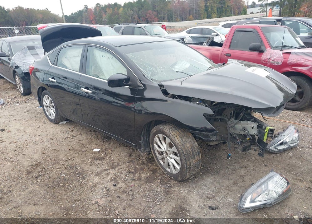 2018 NISSAN SENTRA SV VIN: 3N1AB7APXJL635527