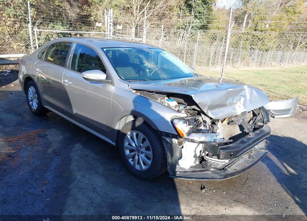 2012 VOLKSWAGEN PASSAT 2.5L S VIN: 1VWAH7A3XCC025325