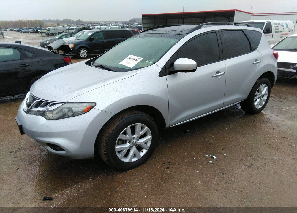 2011 NISSAN MURANO SV VIN: JN8AZ1MW7BW176384