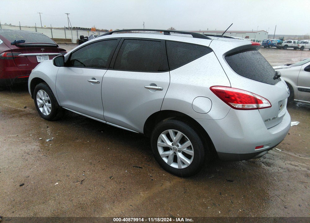 2011 NISSAN MURANO SV VIN: JN8AZ1MW7BW176384