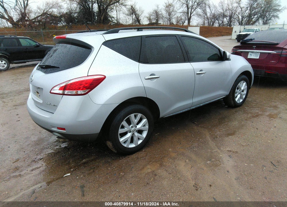 2011 NISSAN MURANO SV VIN: JN8AZ1MW7BW176384