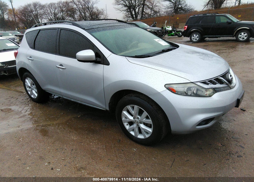 2011 NISSAN MURANO SV VIN: JN8AZ1MW7BW176384