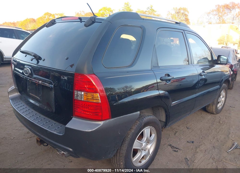 2008 KIA SPORTAGE LX VIN: KNDJF724487529241