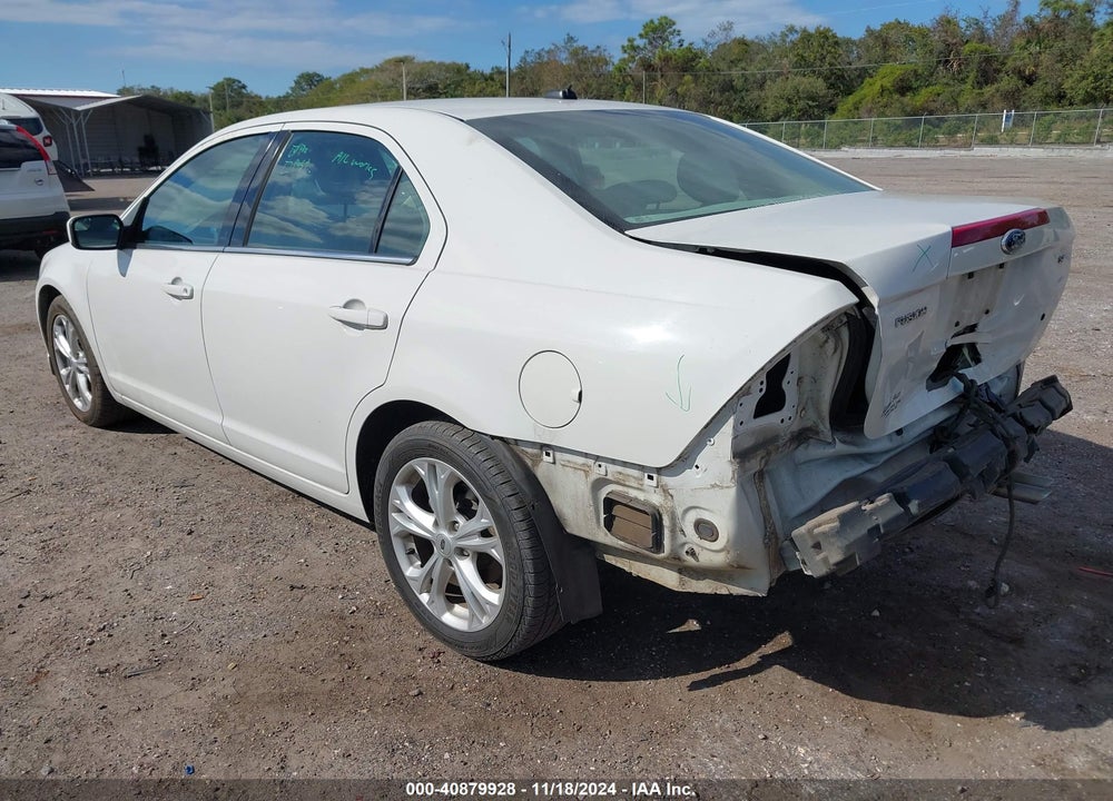 2012 FORD FUSION SE VIN: 3FAHP0HA7CR167381