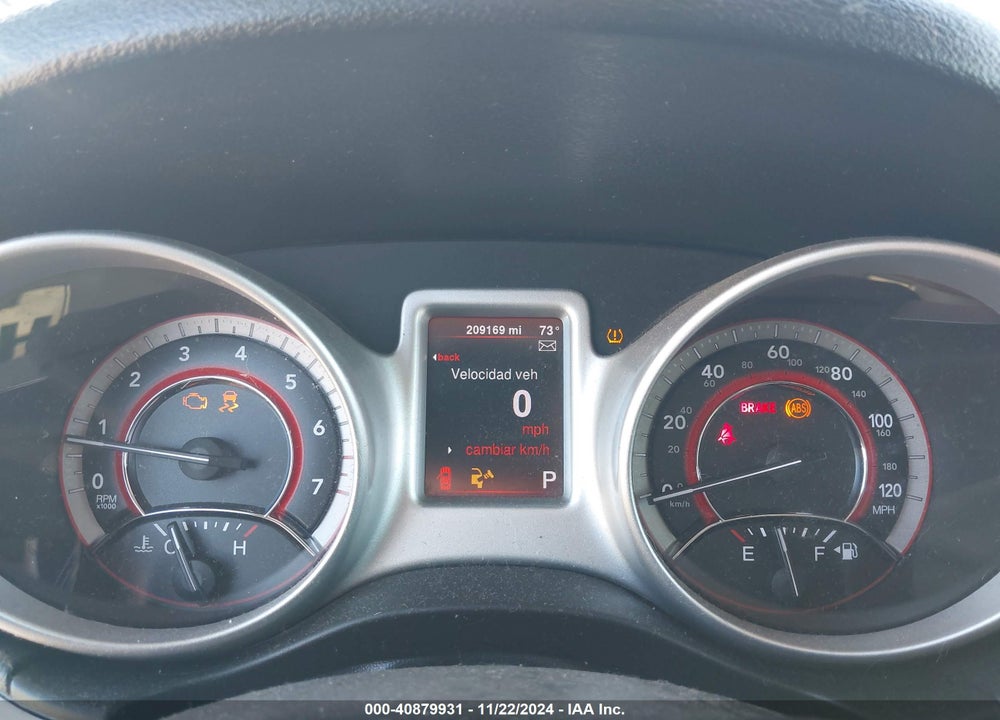 2013 DODGE JOURNEY SE VIN: 3C4PDCAB9DT597081